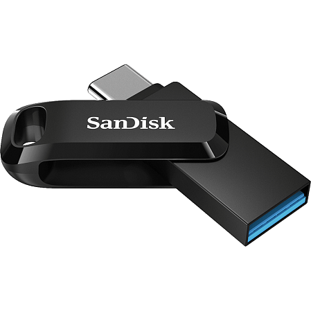 USB Flash накопитель 256GB SanDisk Ultra Dual Drive Go (SDDDC3-256G-G46) USB3.1/Type-C (OTG) Черный