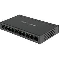 Коммутатор Mercusys MS110CP 8 ports 8 ports PoE+ 10/100Mbps неуправляемый