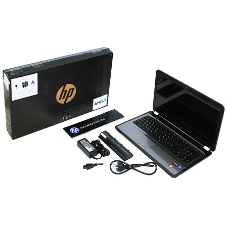 Ноутбук HP Pavilion g7-1309er B1P95EA A4-3305M/4Gb/320Gb/HD7450 1Gb/DVD/17.3" HD+/WiFi/BT/6c/cam/Win7 HB/Charcoal grey