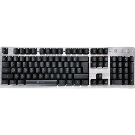 Клавиатура Oklick 770G Iron Force USB Grey