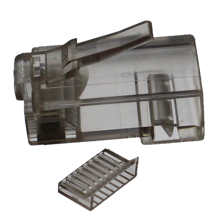 RJ45 коннектор (обжимной) со вставкой