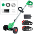 Аккумуляторный триммер Zitrek GreenCut 20 Pro (20В, Li-ion аккумулятор 2шт, колеса) 082-2005
