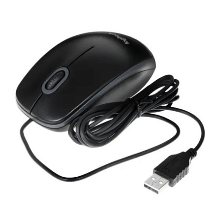 Мышь Logitech B100 Optical Mouse Black
