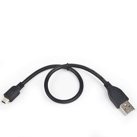 Кабель USB2.0 тип А(m)-miniB(5P) 0,3м.