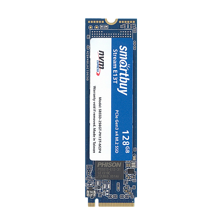 Внутренний SSD-накопитель 128Gb Smartbuy Stream E13T SBSSD-128GT-PH13T-M2P4 M.2 2280 PCIe NVMe 3.0 x4