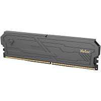 Модуль памяти DIMM 8Gb DDR4 PC25600 3200MHz Netac Shadow III (NTSHD4P32SP-08K) Black
