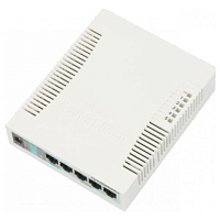 Коммутатор MikroTik RouterBoard RB260GS управляемый 5xGbLAN