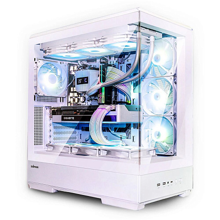 Корпус ATX Miditower Zalman P50 White