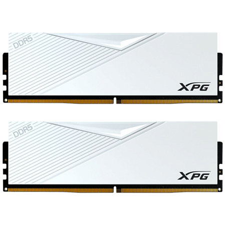 Модуль памяти DIMM 64Gb 2х32Gb DDR5 PC51200 6400MHz ADATA XPG Lancer White (AX5U6400C3232G-DCLAWH)