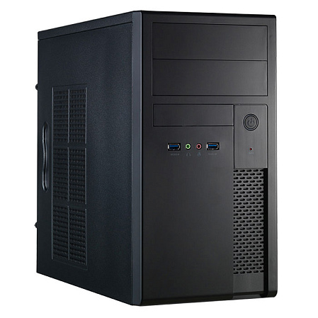 Корпус ATX Miditower Chieftec Libra XT-01B-OP Black