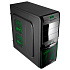 Корпус ATX Miditower AeroCool V3X Advanced Evil Green Edition Black/Green