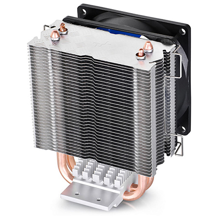 Охлаждение CPU Cooler for CPU Deepcool Ice Edge Mini FS V2.0 775/1156/1155/1150/1151/1200/FM2/FM1/AM4/AM3+/AM3/AM2+/AM2/940/939/754 TDP 95W, 2 Heat-Pipe, RET
