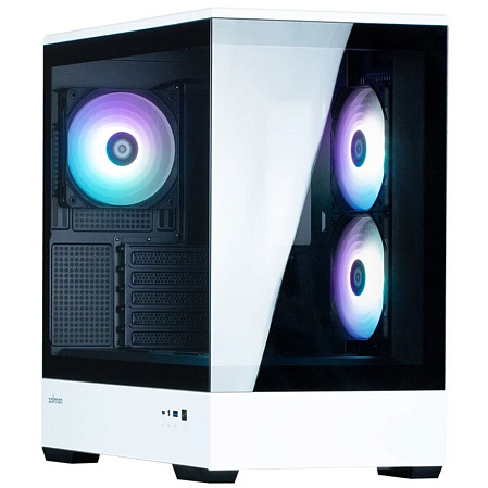 Корпус MicroATX Minitower Zalman P30 BW Black/White