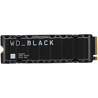 Внутренний SSD-накопитель 2000Gb Western Digital Black SN850X with Heat Spreader (WDS200T2XHE) M.2 2280 PCIe NVMe 4.0 x4