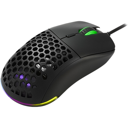 Мышь Sharkoon Light2 180 Black проводная