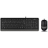 Клавиатура+мышь A4Tech Fstyler F1010 Black/Grey