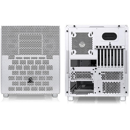 Корпус ATX Miditower Thermaltake Core X5 Tempered Glass Snow Edition Cube CA-1E8-00M6WN-00 White