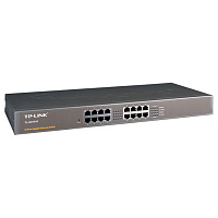 Коммутатор TP-LINK TL-SG1016 неуправляемый 16 портов 10/100/1000 Мбит/с