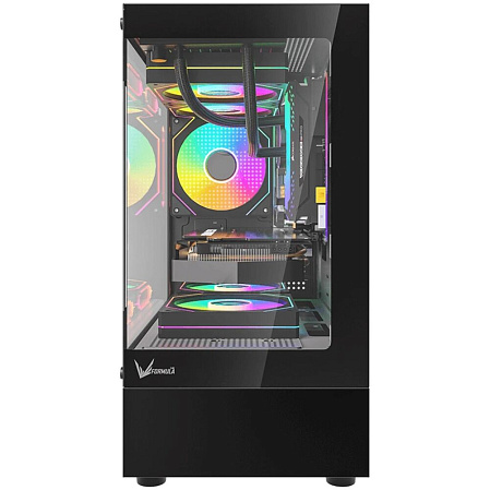 Корпус MicroATX Minitower Formula Crystal Z1CM Black