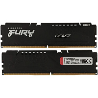 Модуль памяти DIMM 32Gb 2х16Gb DDR5 PC48000 6000MHz Kingston Fury Beast Black EXPO (KF560C36BBE2K2-32)