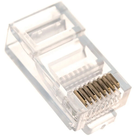 RJ45 коннектор (обжимной) без вставки 10шт