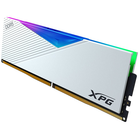Модуль памяти DIMM 64Gb 2х32Gb DDR5 PC51200 6400MHz ADATA XPG Lancer RGB White (AX5U6400C3232G-DCLARWH)