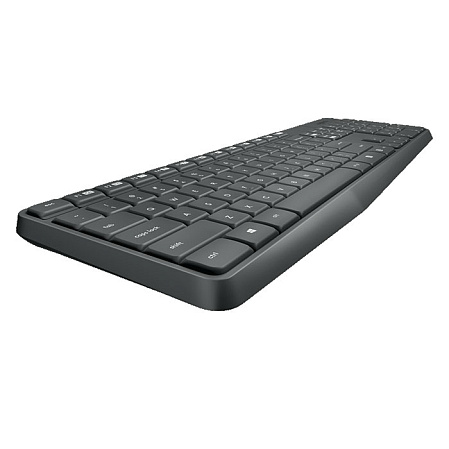 Клавиатура+мышь Logitech Wireless Combo MK235 Black