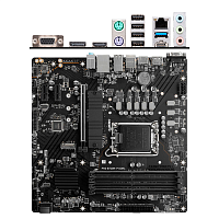 Материнская плата MSI Pro B760M-P DDR4 B760 Socket-1700 4xDDR4, 4xSATA3, 2xM.2, 1xPCI-E16x, 1xUSB3.2, 1xUSB3.2 Type C, D-Sub, DP, HDMI, Glan, mATX