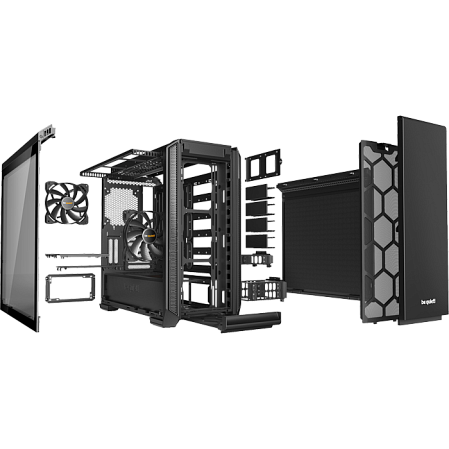 Корпус ATX Miditower be quiet! Silent Base 601 (BGW26) Window Black