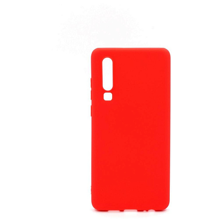 Чехол для Huawei P30 Zibelino Soft Matte красный