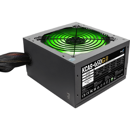 Блок питания 650W AeroCool (KCAS-650G RGB LED)