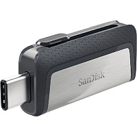 USB Flash накопитель 64GB SanDisk Ultra Dual (SDDDC2-064G-G46) USB3.1/Type-C (OTG) Черный