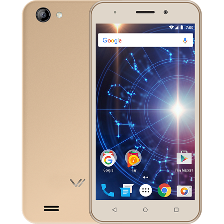 Смартфон Vertex Impress Luck Gold