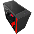 Корпус MicroATX Miditower NZXT H400 CA-H400B-BR Black/Red