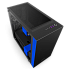 Корпус MicroATX Miditower NZXT H400i Smart CA-H400W-BL Black/Blue
