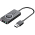 Звуковая карта Vention CDRBB USB c регулятором громкости