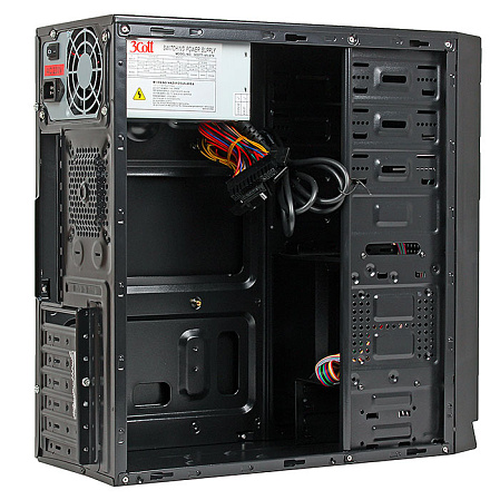 Корпус ATX Miditower 3Cott 2386 450W Black