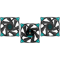 Вентилятор 120x120 Iceberg Thermal IceGALE Lightning ARGB 120 мм Black 3pcs-pack (IG12LT-B3A) Ret