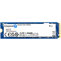 Внутренний SSD-накопитель 1000Gb Kingston NV3 SNV3S/1000G M.2 2280 PCIe NVMe 4.0 x4