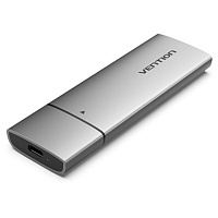Корпус для SSD M.2 NGFF Vention KPFH0, USB Type C Серый
