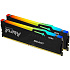 Модуль памяти DIMM 64Gb 2х32Gb DDR5 PC44800 5600MHz Kingston Fury Beast RGB EXPO Black (KF556C36BBEAK2-64)