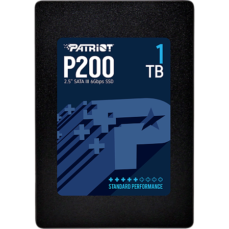 Внутренний SSD-накопитель 1000Gb PATRIOT P200S1TB25 SATA3 2.5" P200