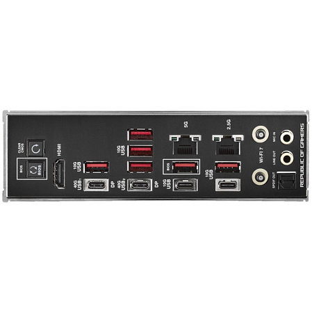 Материнская плата ASUS ROG Crosshair X870E Hero X870E Socket AM5 4xDDR5, 4xSATA3, RAID, 5xM.2, 2xPCI-E16x, 6xUSB3.2, 4xUSB3.2 Type C, DP, HDMI, WiFi, 5Glan, ATX