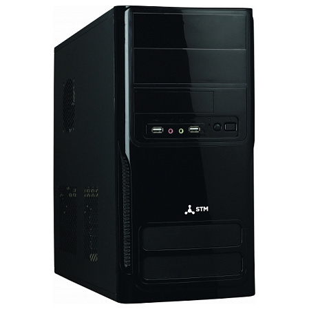 Корпус MicroATX Miditower Storm Micro 513 400W Black