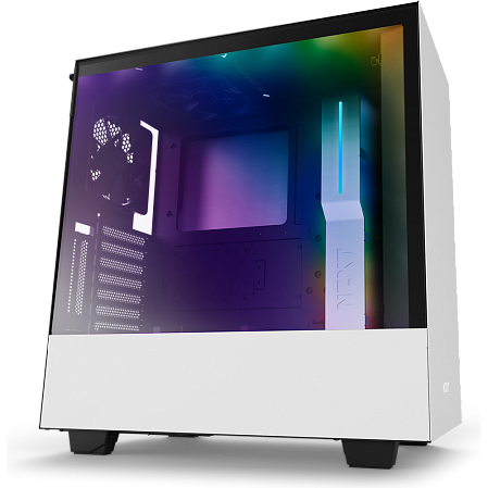 Корпус ATX Miditower NZXT H500i Smart CA-H500W-W1 White/Black