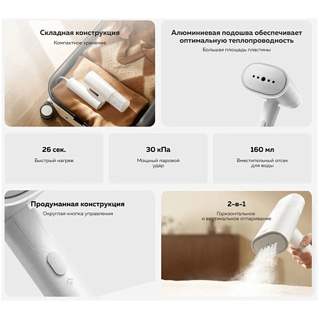 Отпариватель Xiaomi Handheld Garment Steamer (MJGTJ02LF)