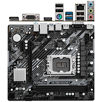 Материнская плата ASRock H610M-HDV/M.2 R2.0 H610 Socket-1700 2xDDR4, 4xSATA3, 1xPCI-E16x, 2xUSB3.2, D-Sub, DP, HDMI, Glan, mATX