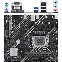 Материнская плата ASUS Prime H610M-E-CSM H610 Socket-1700 2xDDR5, 4xSATA3, 2xM.2, 1xPCI-E16x, 2xUSB3.2, D-Sub, DP, HDMI, Glan, mATX