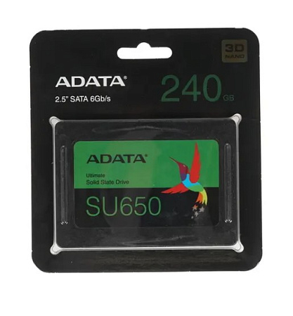 Внутренний SSD-накопитель 240Gb A-Data Ultimate SU650 ASU650SS-240GT-R SATA3 2.5"