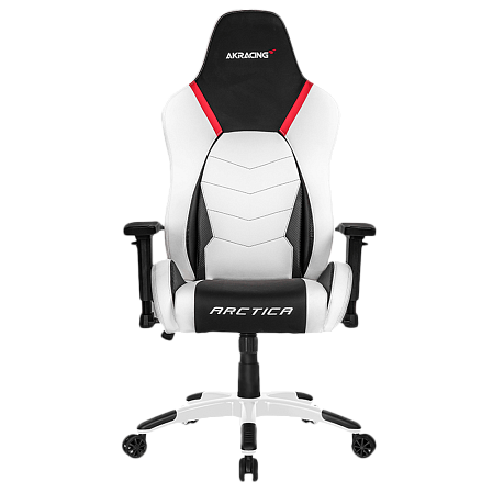 Кресло для геймера AKRacing ARCTICA бело-черное